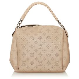 Louis Vuitton Brown Mahina Babylone BB Braun Beige