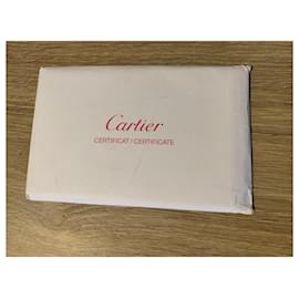 Cartier-rayado C-Plata