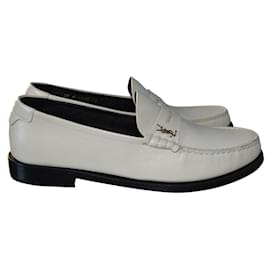 Saint Laurent-SAINT LAURENT PEARL LOAFERS-Other