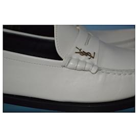 Saint Laurent-SAINT LAURENT PEARL LOAFERS-Other