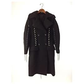 **Acne Studios (Acne) Coat/36/wool/BLK/plain Black