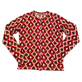 Maliparmi Strickwaren Braun Rot Beige