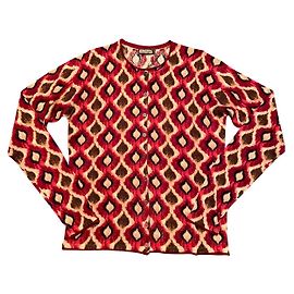 Maliparmi Tricots Marron Rouge Beige