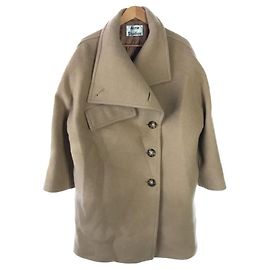 **Acne Studios (Acne) Coat/36/Wool/CML/CIARA BOILED PAW17 Brown