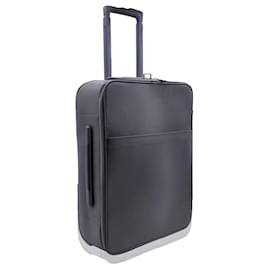 Louis Vuitton-Grey Taiga Pegase 55 Full Set Trolley Rolling Suitcase-Grey