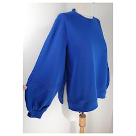 Ganni-Knitwear-Blue