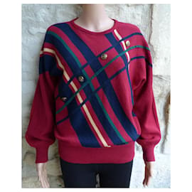Pierre Cardin-Knitwear-Dark red