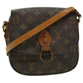 Louis Vuitton-LOUIS VUITTON Monogram Saint Cloud MM Shoulder Bag M51243 LV Auth am2789g-Monogram