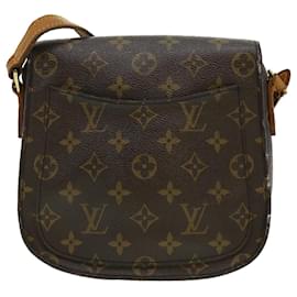 Louis Vuitton-LOUIS VUITTON Monogram Saint Cloud MM Shoulder Bag M51243 LV Auth am2789g-Monogram