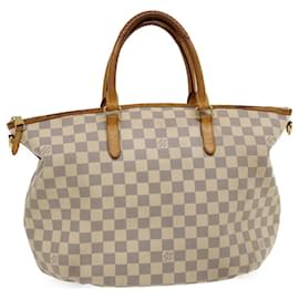 Louis Vuitton-LOUIS VUITTON Damier Azur Riviera MM Hand Bag 2way N48252 LV Auth am2650g-Other