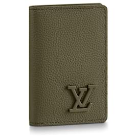 Louis Vuitton-Organizador de bolsillo LV Aerogram nuevo-Caqui
