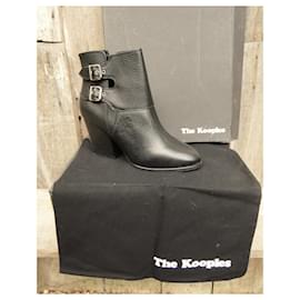 The Kooples-boots The Kooples p 40 état neuf-Noir