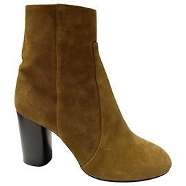 Isabel Marant Bottines Garett en Daim Marron Marron