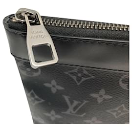 Louis Vuitton-Louis Vuitton Pochette Apollo Eclipse Monogram Clutch Bag M62291-Black