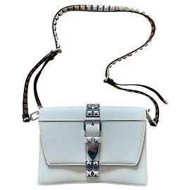 Bolsa branca Elektra Prada Branco