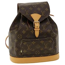 Louis Vuitton-LOUIS VUITTON Monogram Montsouris MM Backpack M51136 LV Auth am3174a-Monogram