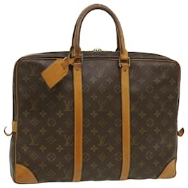 Louis Vuitton-LOUIS VUITTON Monograma Porte Documentos Voyage Business Bag M53361 Autenticação de LV 32005-Outro