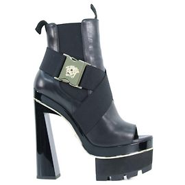 Versace Boots 39 Black