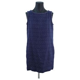 Chanel dress 38 Blue