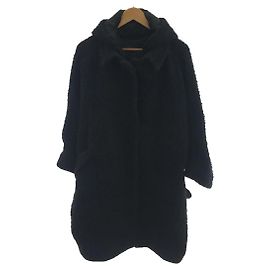 **Acne Studios (Acne) SYLVIA AW11/Hooded Coat/34/wool/BLK Black