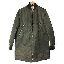 **Estudios de acné (Acné) 18AW/MA-1 Abrigo Bomber/A90018/Abrigo/34/Nylon/KHK/Acne Studios (Acné) Caqui