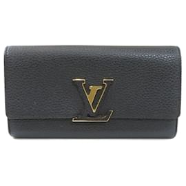 Louis Vuitton-Louis Vuitton Portefeuille capucines-Black