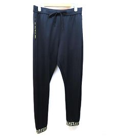 *Versace Pants Greca Border Gym Jogginghose Herren Schwarz