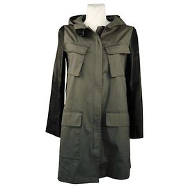 Trench DKNY Noir Vert foncé