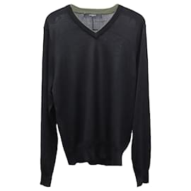 Givenchy-Givenchy Sweatshirt aus schwarzer Wolle-Schwarz