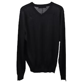 Givenchy-Givenchy Sweatshirt aus schwarzer Wolle-Schwarz