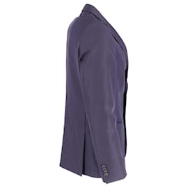Hugo Boss-Hugo Boss Single Breasted Blazer in Navy Blue Wool-Blue,Navy blue