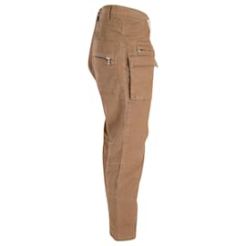 Balmain-Balmain Cargo Pants in Brown Cotton-Brown