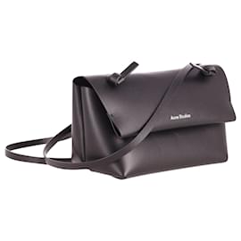 Acne-Acne Studios Men's Shoulder Bag in Black Leather-Black
