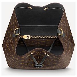 Louis Vuitton NeoNoe Monogram Canvas Brown Handbag Brown