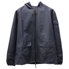 Apc alla.P.C. Giacca a vento con zip in nylon blu navy Blu navy