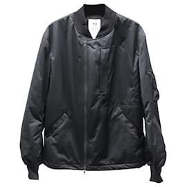 Autre Marque-Adidas Y-3 Classic Bomber Jacket in Black Polyester-Black