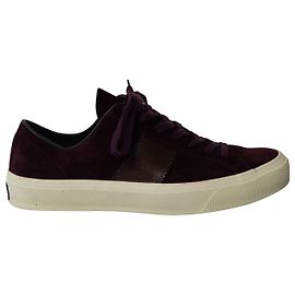 Tom Ford Baskets Cambridge en Daim Bordeaux Bordeaux