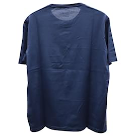 Hermès-Camiseta Hermès Odyssee em algodão azul marinho-Azul marinho