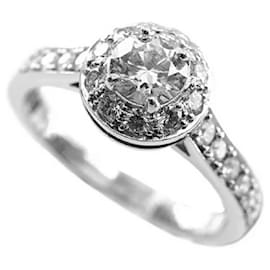 Van Cleef & Arpels-* Van Cleef & Arpels VanCleef & Arpels Engagement Ring Diamond Ring Icone Solitaire Ring-Silvery