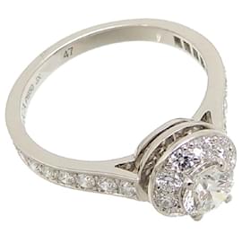 Van Cleef & Arpels-*Van Cleef & Arpels #47 Iconu Diamond Ladies Ring-Silvery