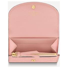 Louis Vuitton-LV Rosalie couro novo rosa-Rosa