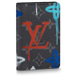 Louis Vuitton-LV Pocket Organizer Graffiti neu-Mehrfarben