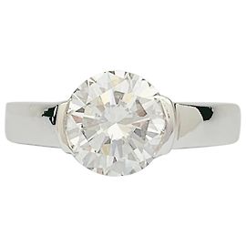 inconnue Platin-Solitär, 1,82 Karat Diamant Andere