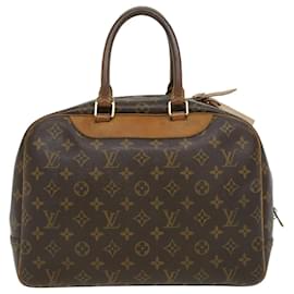 Louis Vuitton-LOUIS VUITTON Monogram Deauville Hand Bag M47270 LV Auth 32017-Other