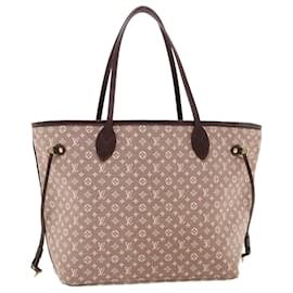 Louis Vuitton-LOUIS VUITTON Monogram Idylle Neverfull MM Tote Bag Sepia M40515 LV Auth bs2355-Other