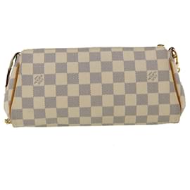 Louis Vuitton-LOUIS VUITTON Damier Azur Eva Shoulder Bag N55214 LV Auth 32063-Other