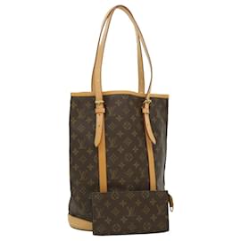 Louis Vuitton-LOUIS VUITTON Monogram Bucket GM Shoulder Bag M42236 LV Auth hs1305-Monogram