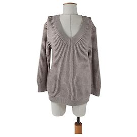 Autre Marque Pull Babaton Merino Oversize Beige Beige