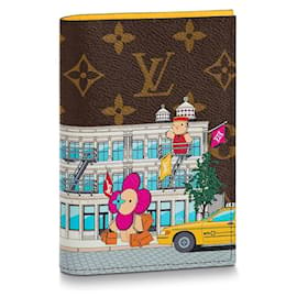 Louis Vuitton-Capa do passaporte LV Nova York-Multicor