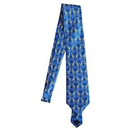 Hermès-Laços-Azul